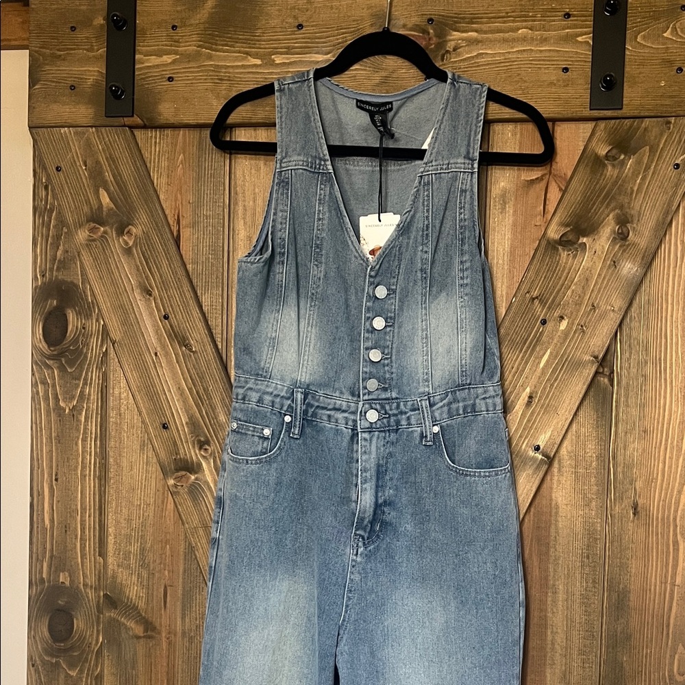 Women's Denim Jumpsuit